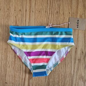 NWT Mini Boden Stiped Bikini Bottom 5-6Y